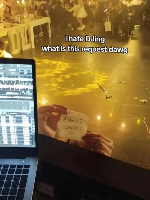 DJ Gets an Undertale Request