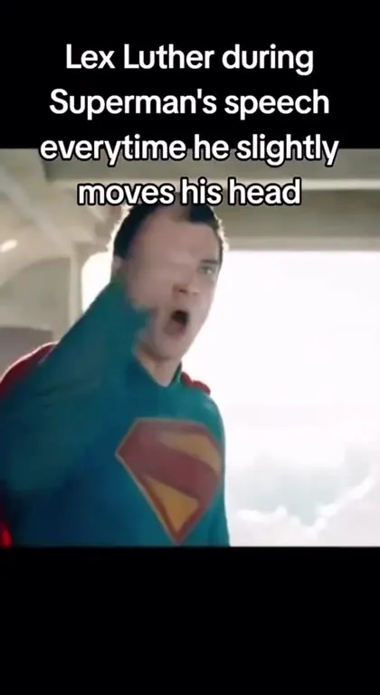 Lex Luthor Loses It at Superman’s Speech
