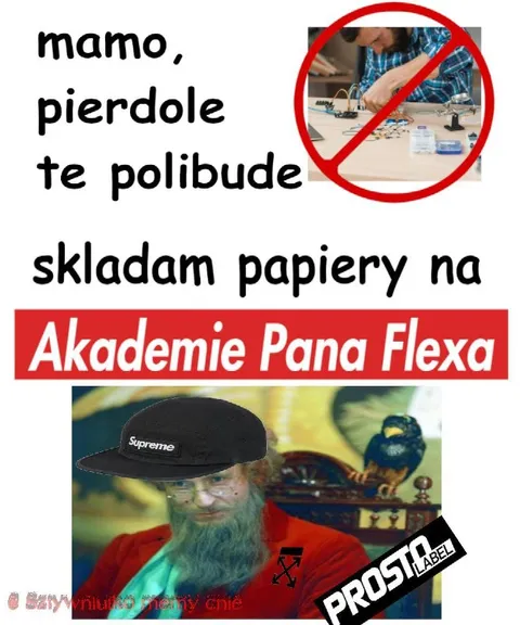 Papiery na Akademię Pana Flexa