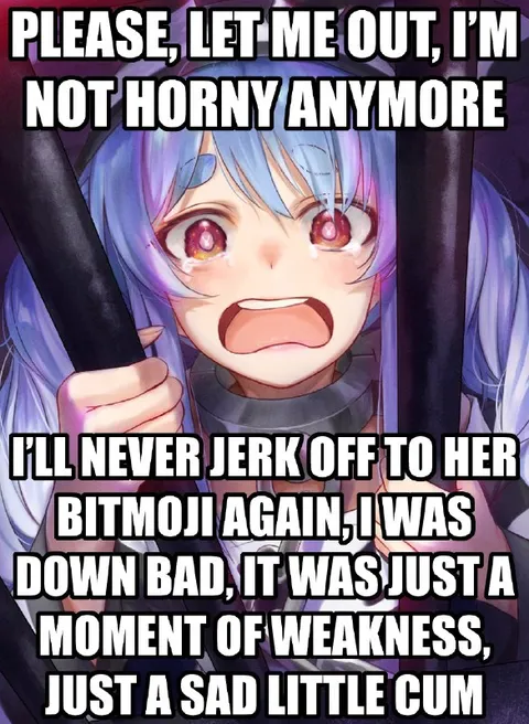 Please Let Me Out Horny Anymore