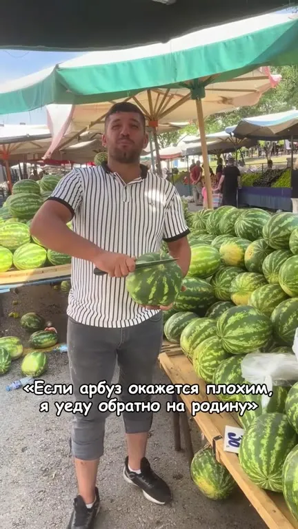 Если арбуз плохой — домой