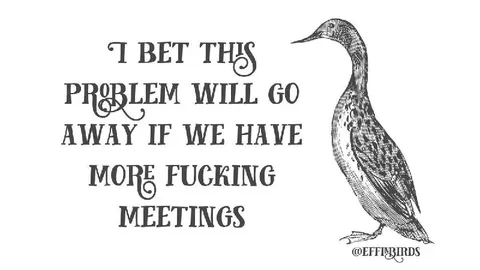 More Fucking Meetings