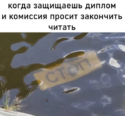 Когда защищаешь диплом