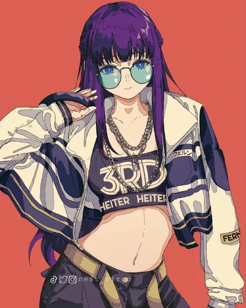 Fern in Oversized Streetwear
