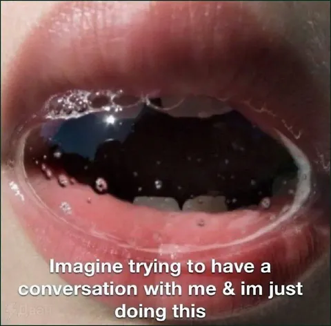 Just Doing This During Conversations