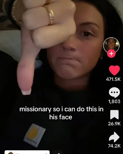 Missionary So I Can Flip Him Off