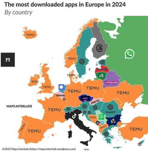 Europe's Most Downloaded Apps
