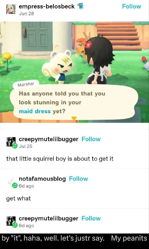 Marshall Compliments the Maid Dress