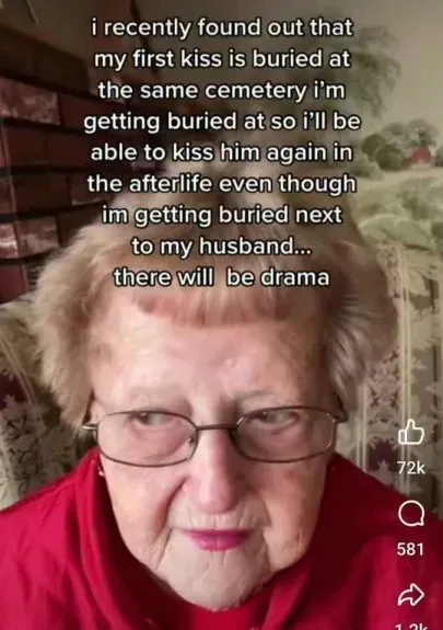 Buried Beside Her Husband