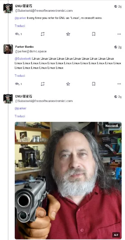 Every Time You Say Linux
