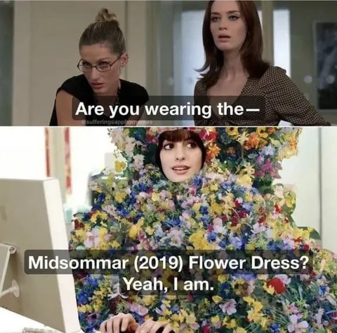 Midsommar Flower Dress