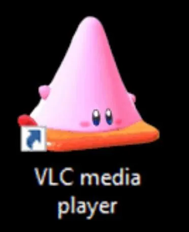 Pink VLC Media Player Cone