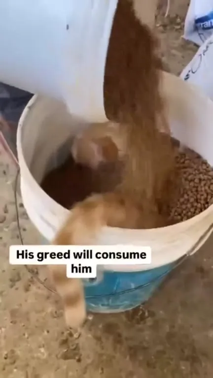 His Greed Will Consume Him