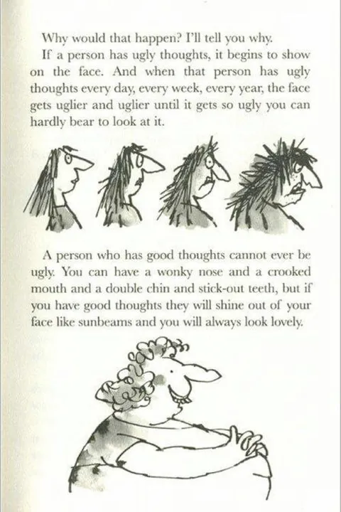 Ugly Thoughts Show on Your Face