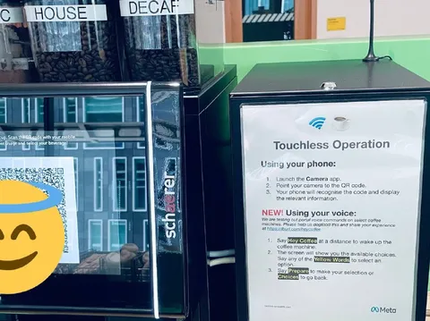 Touchless Coffee Machine Instructions