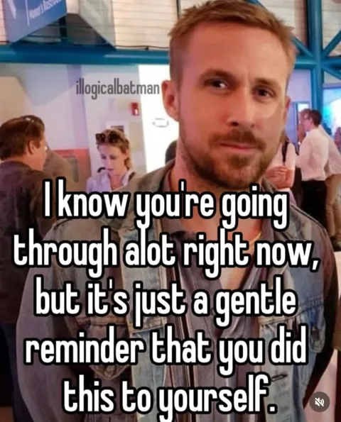 Ryan Gosling Gentle Reminder