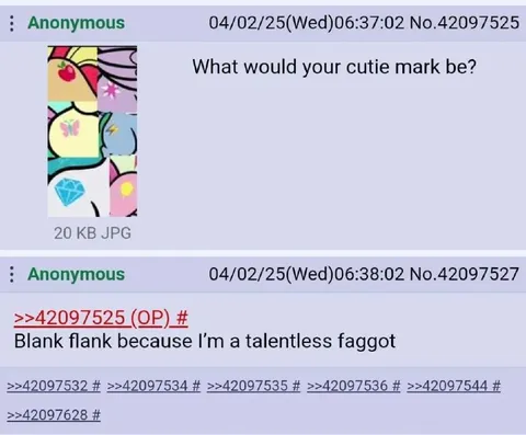 Blank Flank Cutie Mark