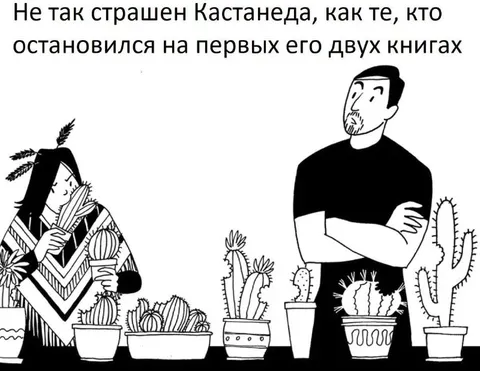 Кастанеда после первых двух книг