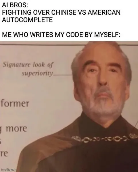 AI Bros Code Superiority