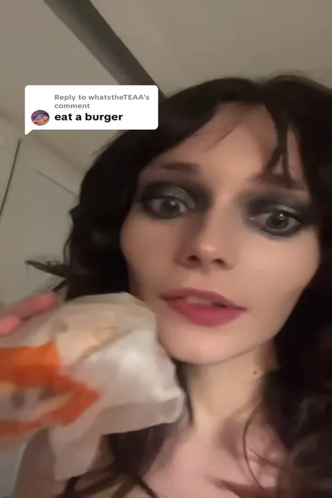Eat a Burger Seductively