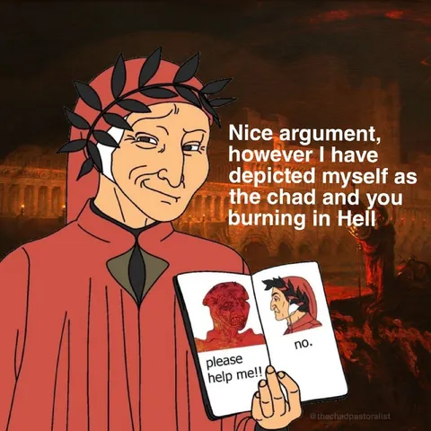 Dante Depicts Himself as Chad