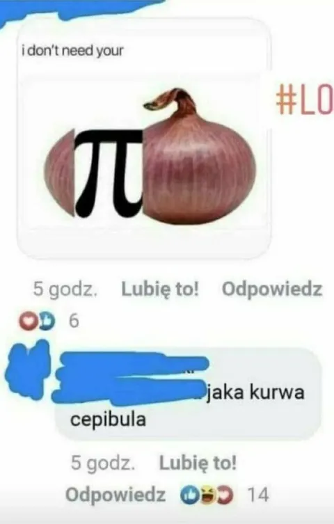 Nie potrzebuję twojej cebipuli