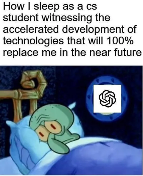 CS Student Sleeps Through AI Replacement