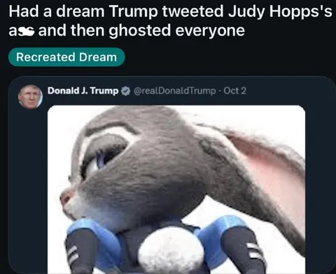 Trump Ghosts Judy Hopps
