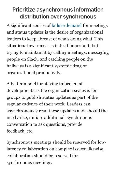 Prioritize Asynchronous Information