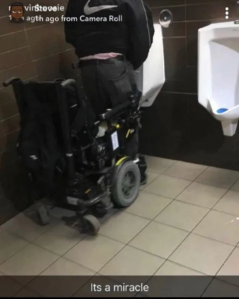 Wheelchair Urinal Miracle
