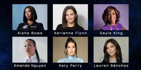 Katy Perry Space Crew
