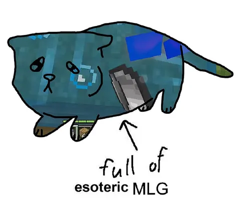 Cat Full of Esoteric MLG