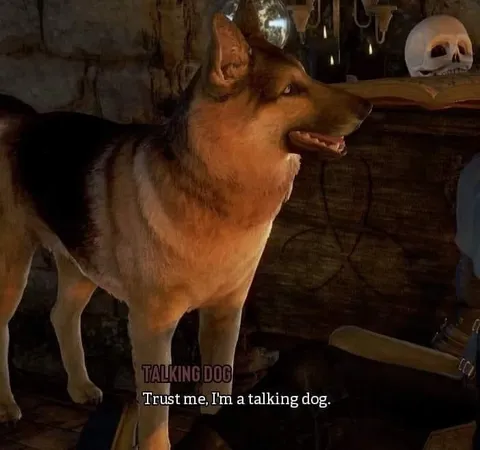 Trust Me, I’m a Talking Dog