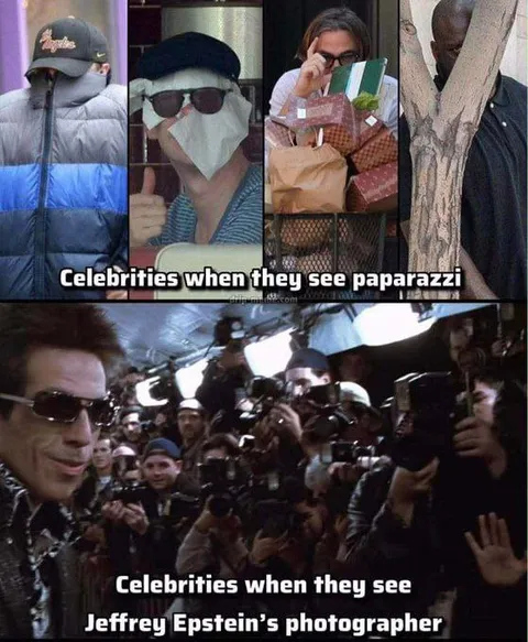 Celebrities See Epstein's Photographer