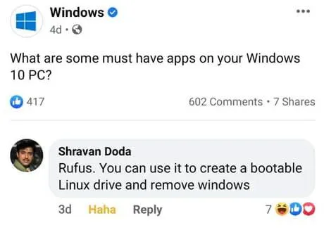 Rufus Removes Windows