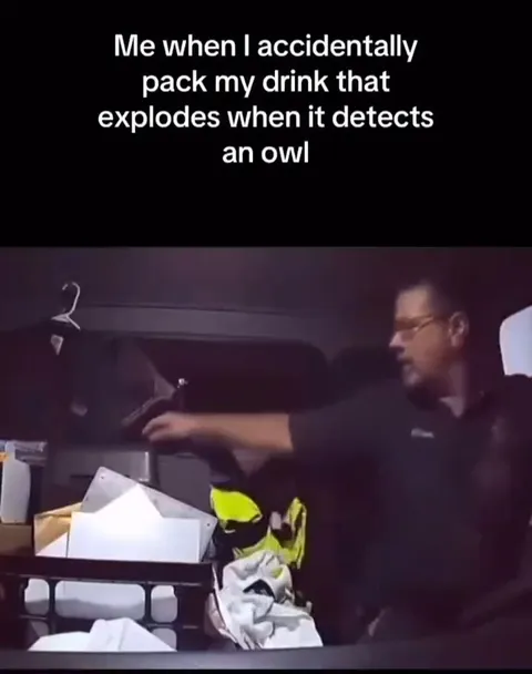 Drink Explodes at the Owl