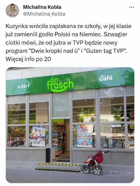 Kuzynka wróciła ze szkoły