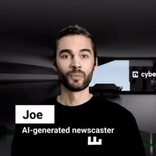 AI-Generated Newscaster Joe