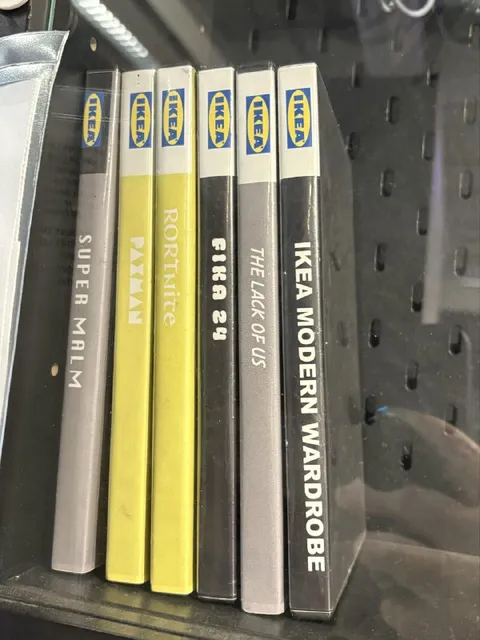 IKEA Bookshelf Wordplay