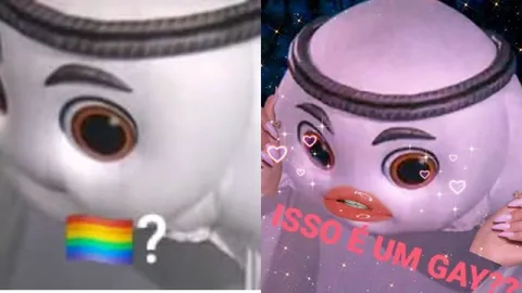 Isso é um gay??