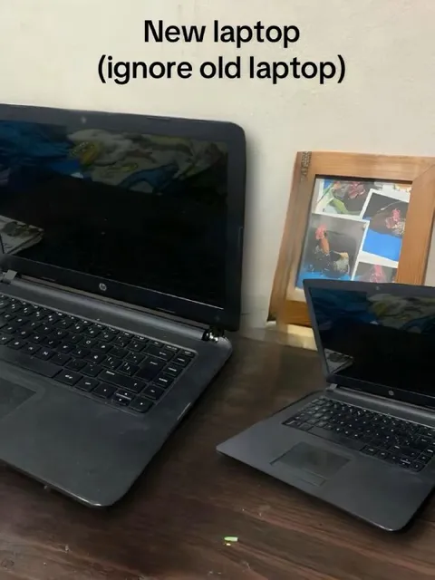 New Laptop Ignore Old Laptop