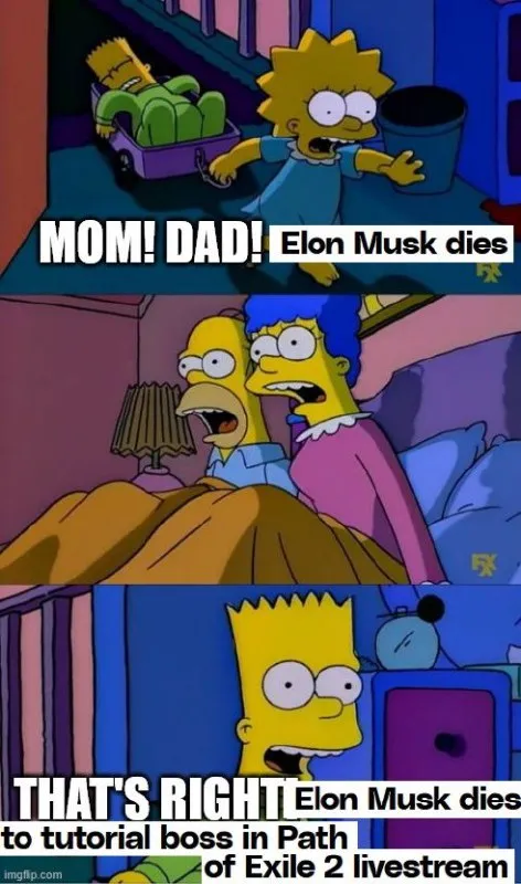 Elon Musk Dies to Tutorial Boss