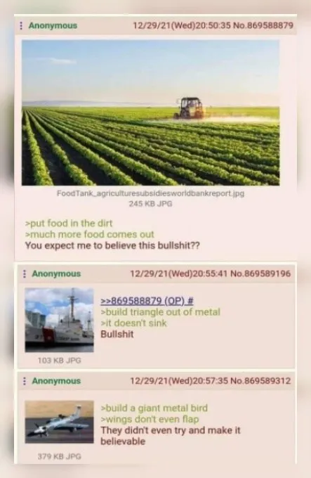 Agriculture and Metal Bird Conspiracy