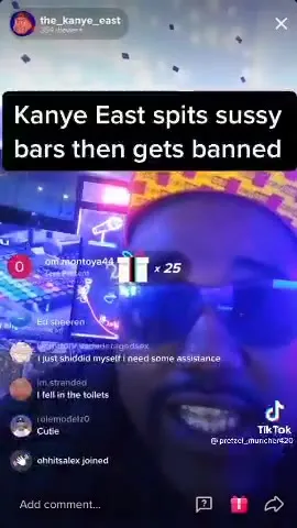 Kanye East gets banned mid-rap