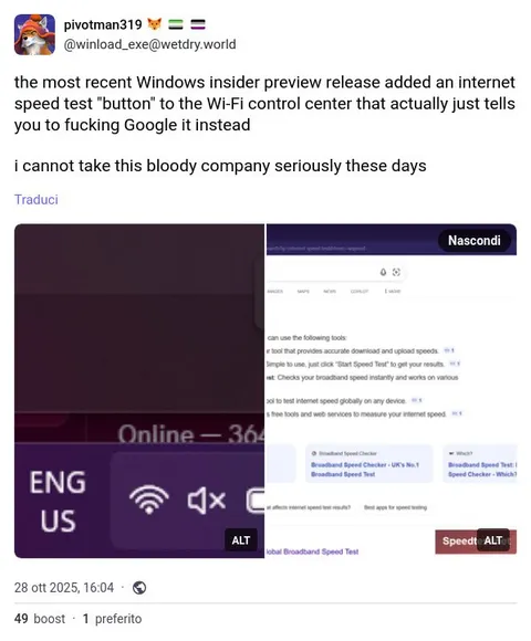 Windows Wi-Fi Button Googles Instead