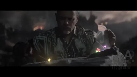 Thanos discovers the crystal formula