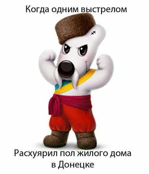 Одним выстрелом пол жилого дома