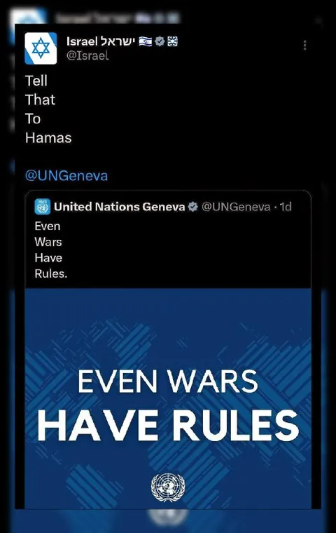 Tell That to Hamas