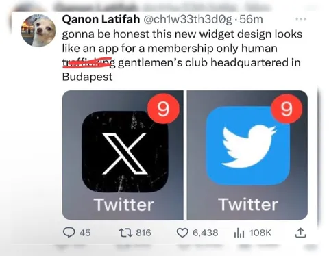 Twitter widget looks like a gentlemen’s club