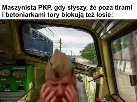 Maszynista wściekły na blokadę torów